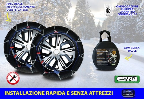 Catene neve 215 16 r16 - catene,